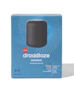 draadloze speaker zwart
