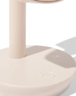 draadloze tafelventilator ⌀17x27cm beige