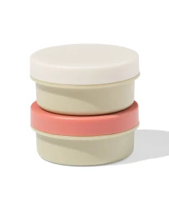 dressingbakje 70ml terra-groen - 2 stuks