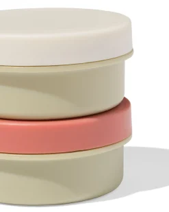dressingbakje 70ml terra-groen - 2 stuks