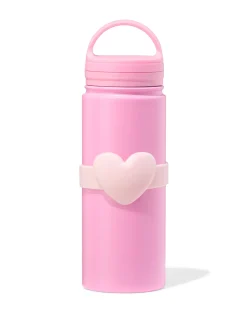 drinkfles 500ml rvs hartjes