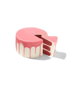 dripcake roze red velvet 8 p.