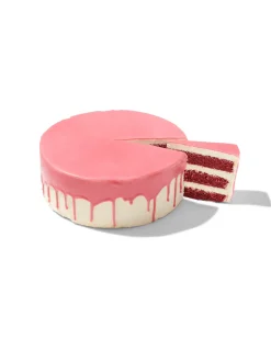 dripcake roze red velvet 24 p.