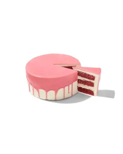 dripcake roze red velvet 16 p.