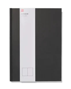 dummyboek A4 zwart