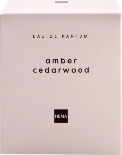 eau de parfum amber & cedarwood 60ml