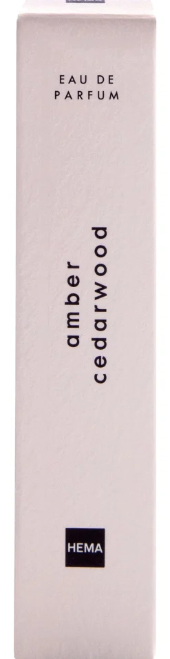 eau de parfum amber & cedarwood 10ml
