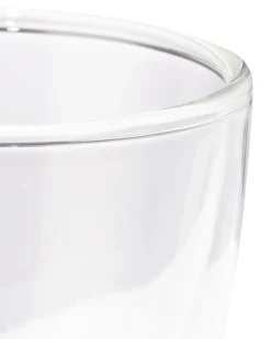 espressomok 120ml borosilicaatglas dubbelwandig