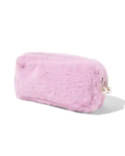 etui 22.5x6x11cm fluffy dubbele rits