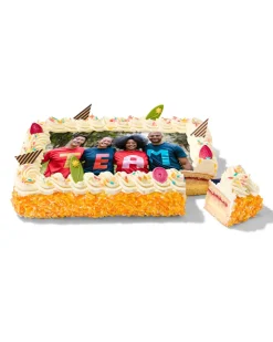 fototaart XL slagroom luxe 32 p.