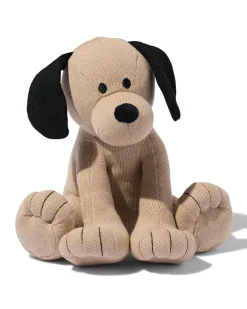 gebreide knuffel hond