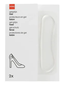 gelgrips voor de hielen - 2 stuks