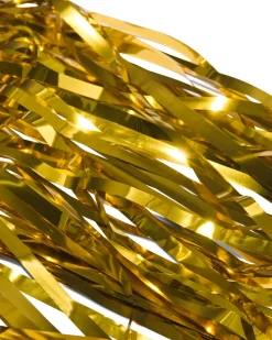 glittergordijn 200x200cm goud