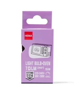 gloeilamp oven E14 15W 70lm