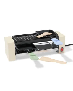 gourmetset 23x10cm 2 personen PFAS-vrij beige