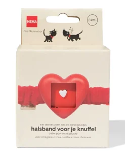 halsband voor knuffel Takkie en Siepie met stemrecorder