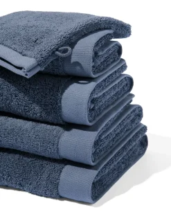 handdoeken - hotel extra zacht middenblauw