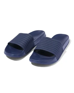 herenbadslippers blauw