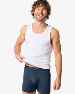 herenboxers comfort perfect - 2 stuks donkerblauw