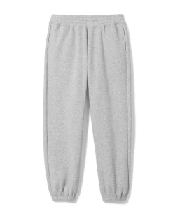 herenbroek Carlson sweatstof regular fit grijsmelange