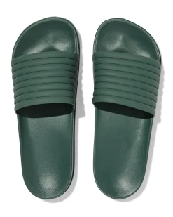 herenslippers groen