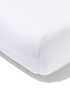 hoeslaken 70x150cm jersey wit