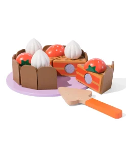 houten chocoladetaart