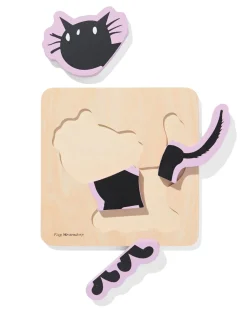 houten inlegpuzzel 14cm Siepie