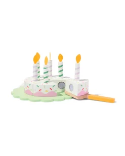 houten taart Ø 8 cm - 14-delig