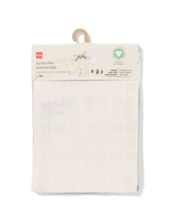 hydrofiel washandjes 15x20cm - 4 stuks