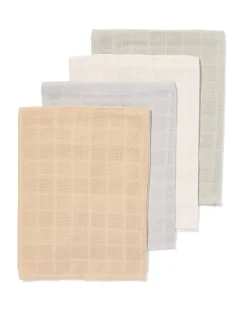 hydrofiel washandjes 15x20cm - 4 stuks