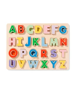 inlegpuzzel letters hout 22x29.4