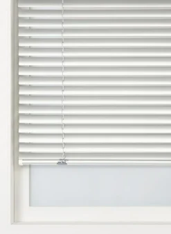 jaloezie aluminium hoogglans 50mm wit - HEMA