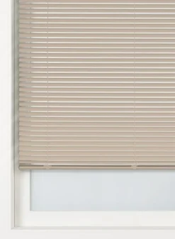 jaloezie aluminium mat 25mm taupe - HEMA