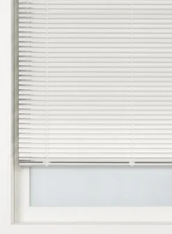 jaloezie aluminium zijdeglans 25mm ivoor - HEMA