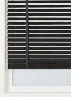 jaloezie hout bamboe 50mm zwart - HEMA