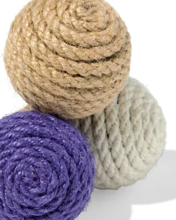 kattenspeeltje 33cm sisal balletjes