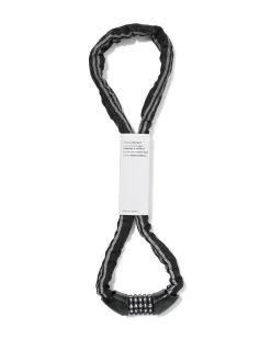 ketting met cijferslot 120cm Ø6mm zwart