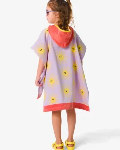 kinder strandponcho 60x60cm zon