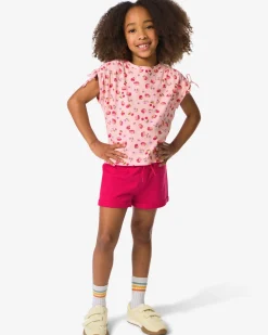 kinder sweatbroek comfy fit fuchsia