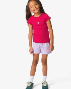 kinder sweatshort comfy fit lila