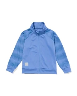 kinder trainingsjas blauw