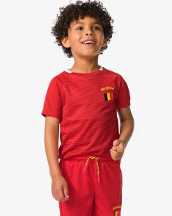 kinder T-shirt rood