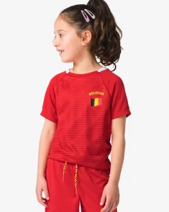 kinder T-shirt rood