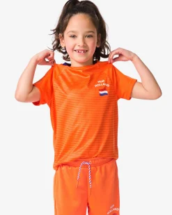 kinder T-shirt WK oranje