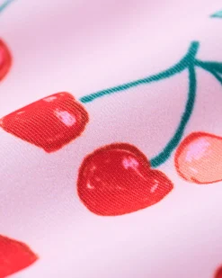 kinderbadpak kersen roze