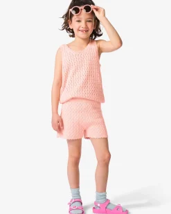kinderkledingset ajour roze
