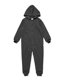 kinderonesie sweatstof antraciet
