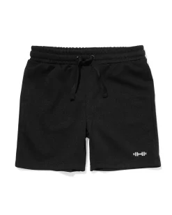 kindersportbroek kort zwart