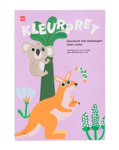kleurboek 19x27cm wiebelogen Australië